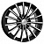 Диск K&K 5,5x14/4x100 ET39 D67,1 Акцент (КС641) Алмаз черный