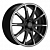 Диск Khomen Wheels 6,5x17/4x100 ET41 D60,1 KHW1707 (XRay) Black-FP matt