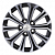 Диск Khomen Wheels 6,5x16/5x115 ET41 D70,2 KHW1610 (Astra) Black-FP