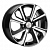 Диск Khomen Wheels 6x15/4x100 ET40 D60,1 KHW1501 (Logan/Sandero/Xray) Black-FP
