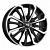 Диск K&K 6x15/4x108 ET25 D65,1 Рим (КС622) Алмаз черный