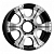 Диск K&K 7x15/6x139,7 ET-5 D110,1 Байконур (КС473) Алмаз черный