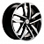 Диск Khomen Wheels 6,5x16/5x100 ET39 D57,1 KHW1612 (Polo) Black-FP