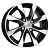 Диск K&K 6x15/4x114,3 ET40 D67,1 Джемини (КС617) Алмаз черный