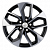 Диск Khomen Wheels 7x17/5x114,3 ET40 D66,1 KHW1703 (Qashqai) Black-FP