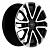 Диск Khomen Wheels 7,5x18/6x139,7 ET30 D106,1 KHW1805 (Fortuner/Hilux) Black-FP