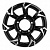 Диск Khomen Wheels 5,5x15/5x139,7 ET5 D108,1 KHW1505 (Jimny) Black-FP