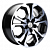 Диск Khomen Wheels 6,5x17/5x114,3 ET45 D54,1 KHW1711 (Coolray) Black-FP