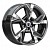Диск K&K 7,5x18/5x114,3 ET45 D67,1 Кайан (КС1012) Алмаз черный