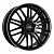 Диск Rial 9,5x21/5x112 ET22 D66,5 KiboX Diamant black lip polished
