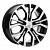 Диск Khomen Wheels 6,5x16/5x114,3 ET38 D60,1 KHW1608 (Alphard) Black-FP