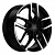 Диск Khomen Wheels 6,5x17/5x114,3 ET40 D64,1 KHW1708 (Haval F7/F7x) Black-FP