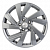 Диск Khomen Wheels 7,5x18/5x112 ET43 D57,1 KHW1801 (Kodiaq/Tiguan) Gray