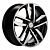 Диск Khomen Wheels 6,5x16/5x108 ET50 D63,35 KHW1612 (Focus) Black-FP
