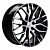 Диск Khomen Wheels 8,5x20/5x112 ET33 D66,5 KHW2005 (Audi/VW) Black-FP