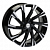 Диск Khomen Wheels 7,5x19/5x114,3 ET38 D67,1 KHW1901 (Outlander) Black-FP