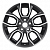 Диск Khomen Wheels 7x17/5x114,3 ET45 D67,1 KHW1713 (CX-5/i40/X-Trail) Black-FP